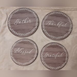 Daily Gratitude's Round Electric Stove/Range Burner Covers- Set Of 4.